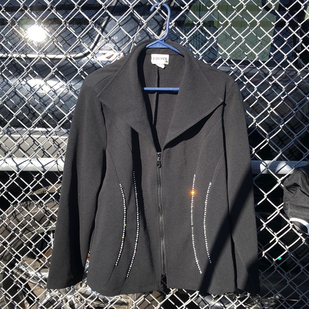 Ebony dressy jacket